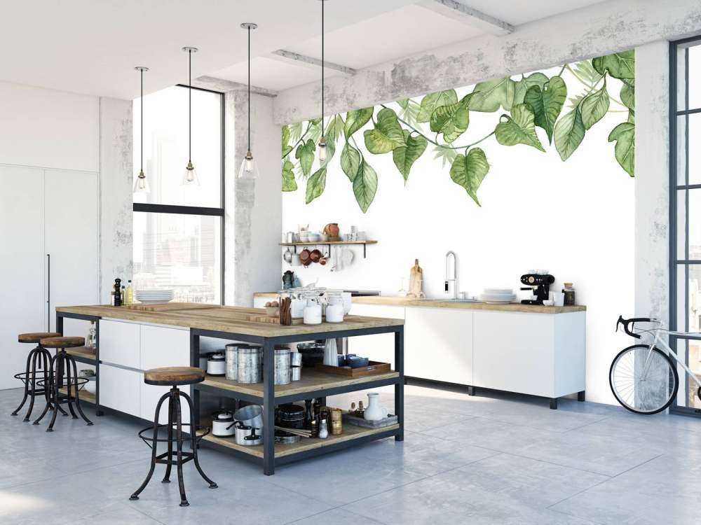 Zawieszanie akwarelowych liści