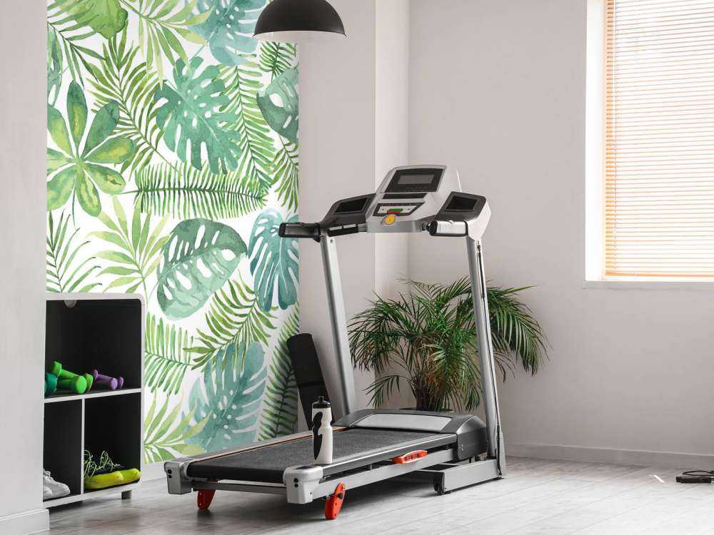 Tropikalne liście akwarelowe