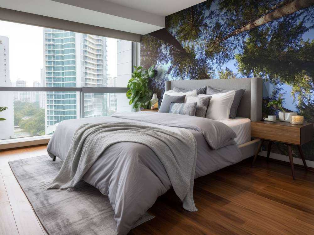 Wysokie drzewa iglaste