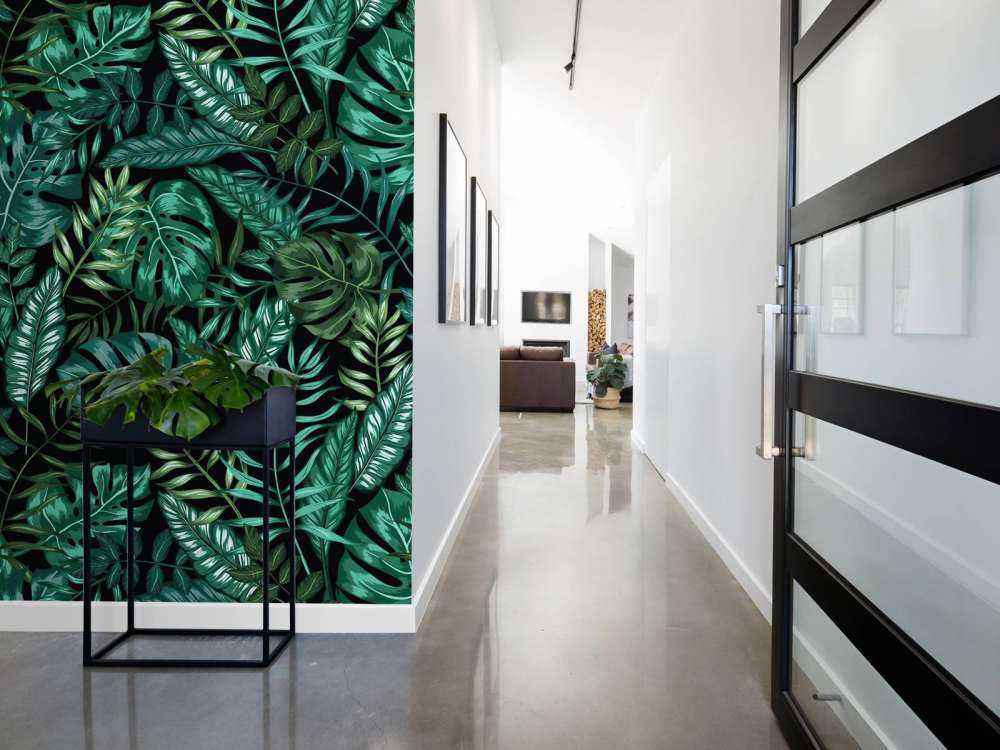 Zielone liście ilustracja