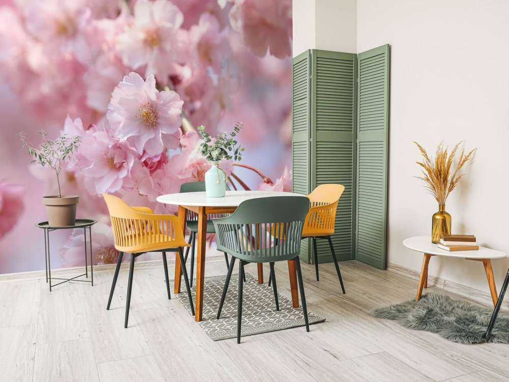 Zbliżenie na różowe kwiaty