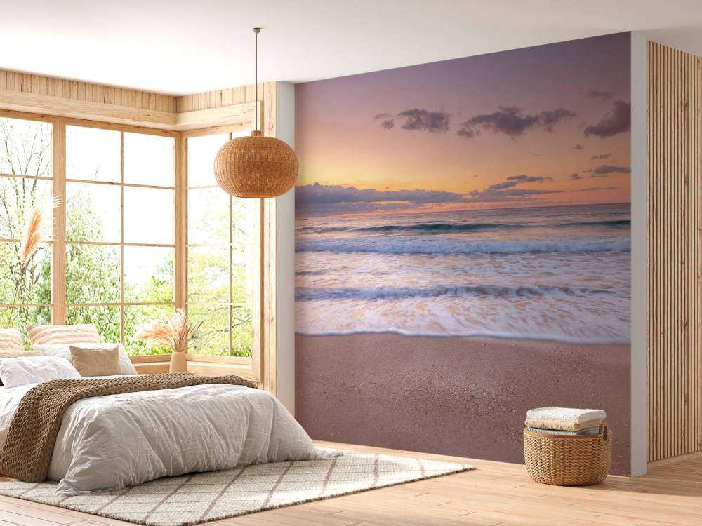 Kolorowy zachód słońca