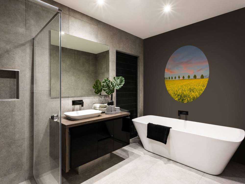 Pole pełne żółtych kwiatów