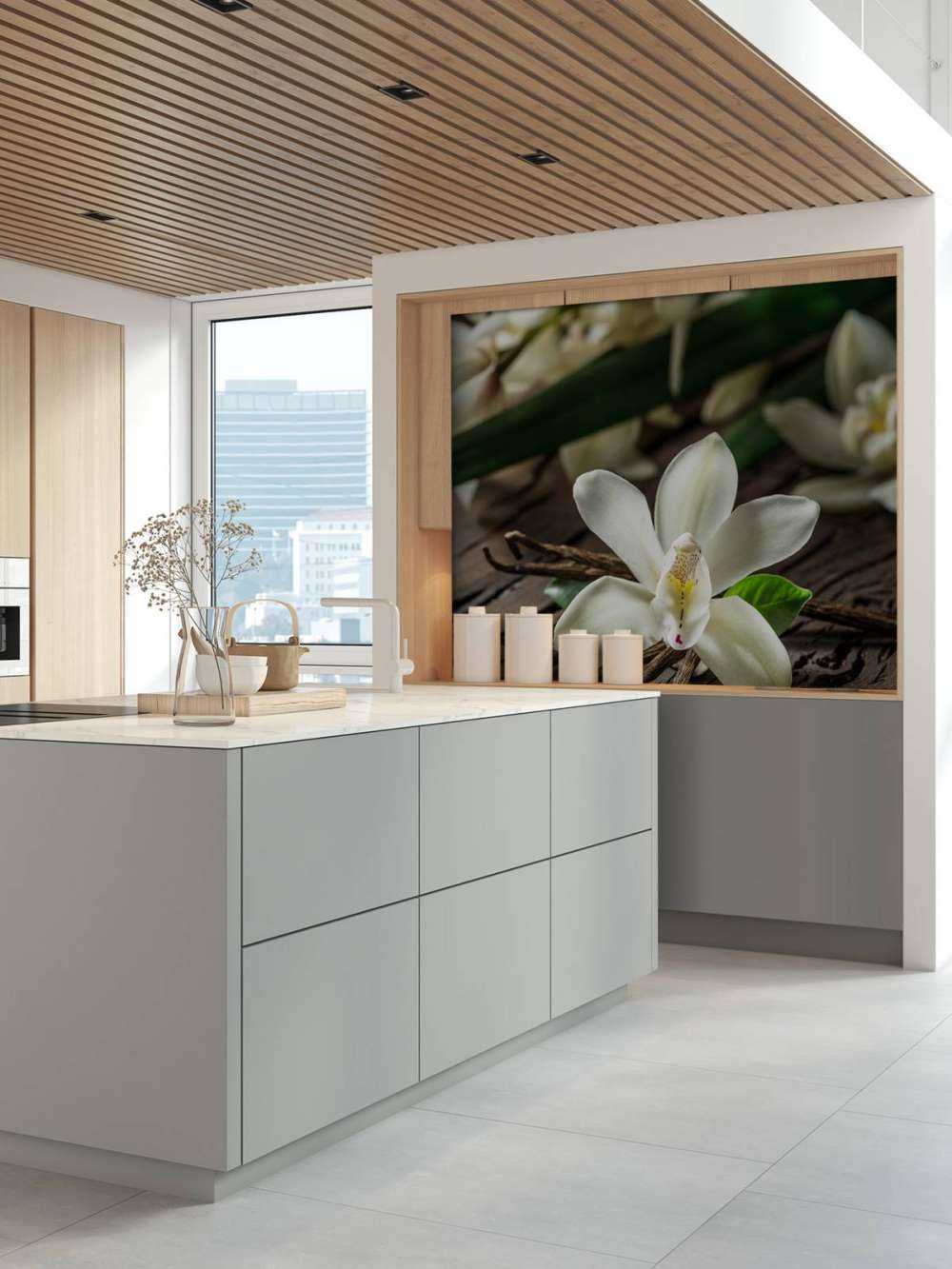 Laski kwiatów i wanilii