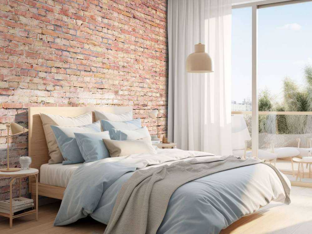 Stara ceglana ściana