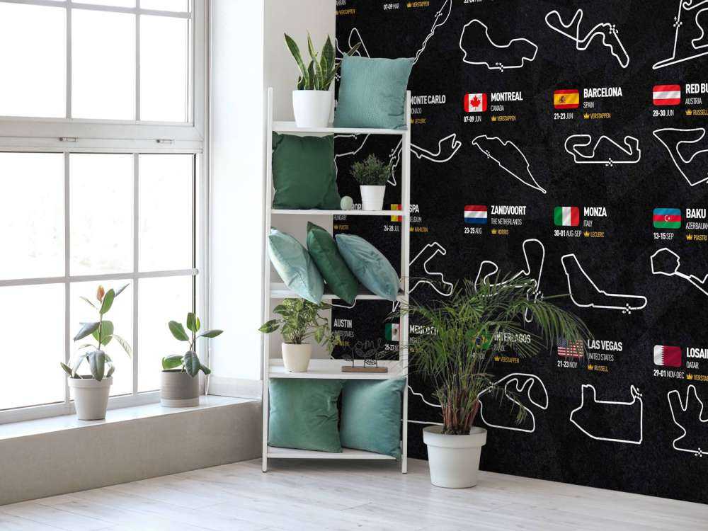 Formuła 1 2024 - Mapa zwycięzców