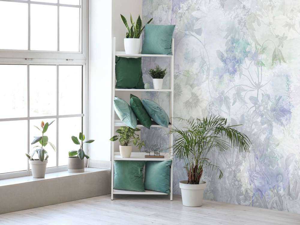 Ogród akwarelowy Fioletowy