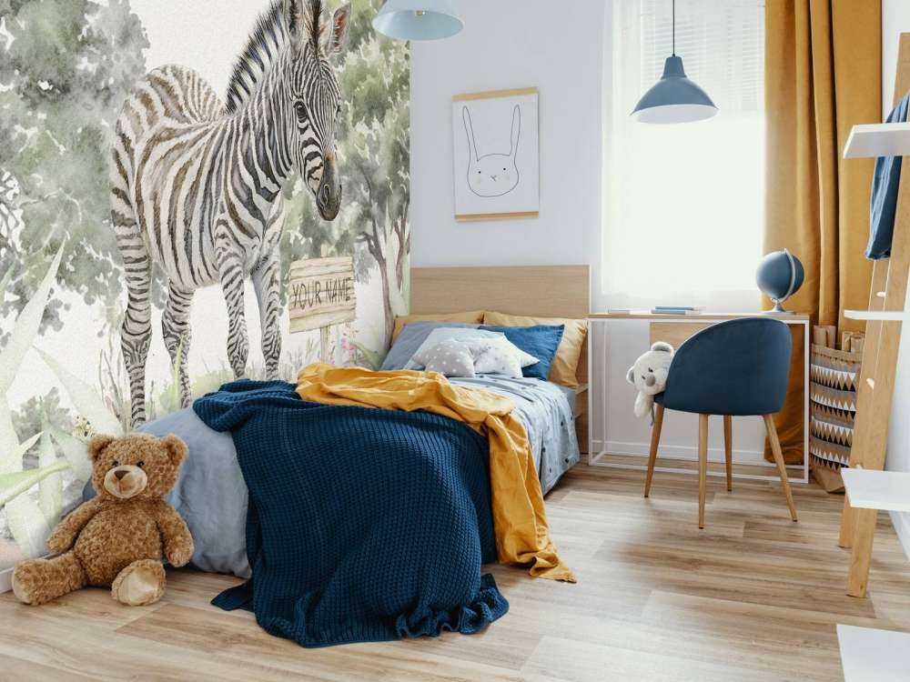 Młoda zebra w naturze