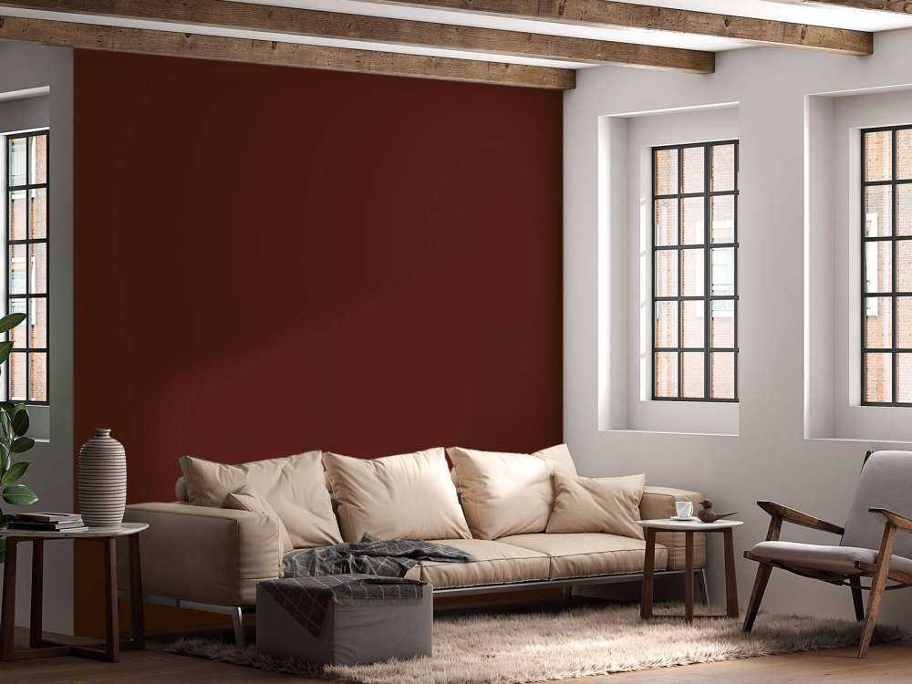 Ciemno czerwony brąz