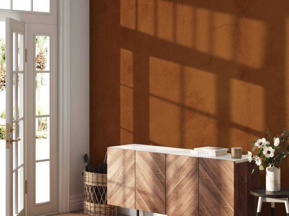 Beton czerwonobrązowy