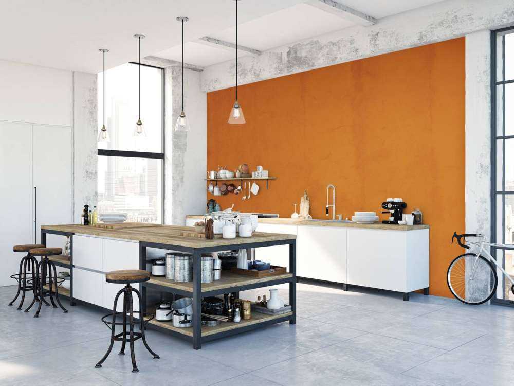 Złotobrązowy beton