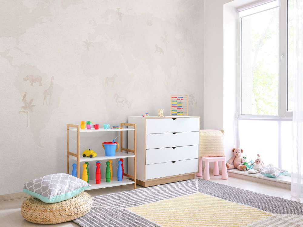 Mapa świata szkic taupe