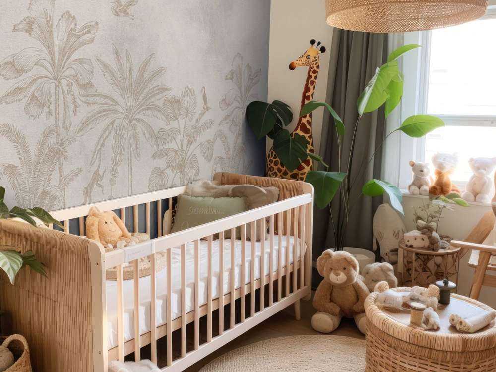 Zwierzęca dżungla taupe