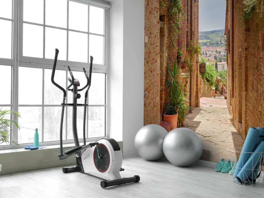 Szeroki widok na ulicę