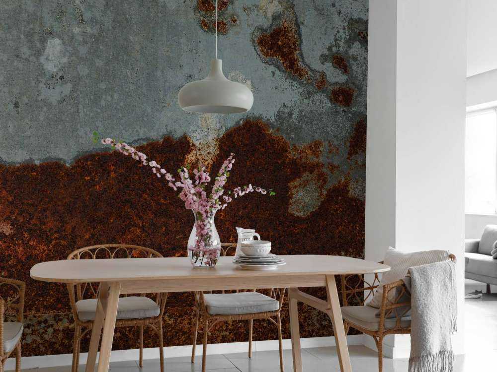 Rdzewiejąca konstrukcja