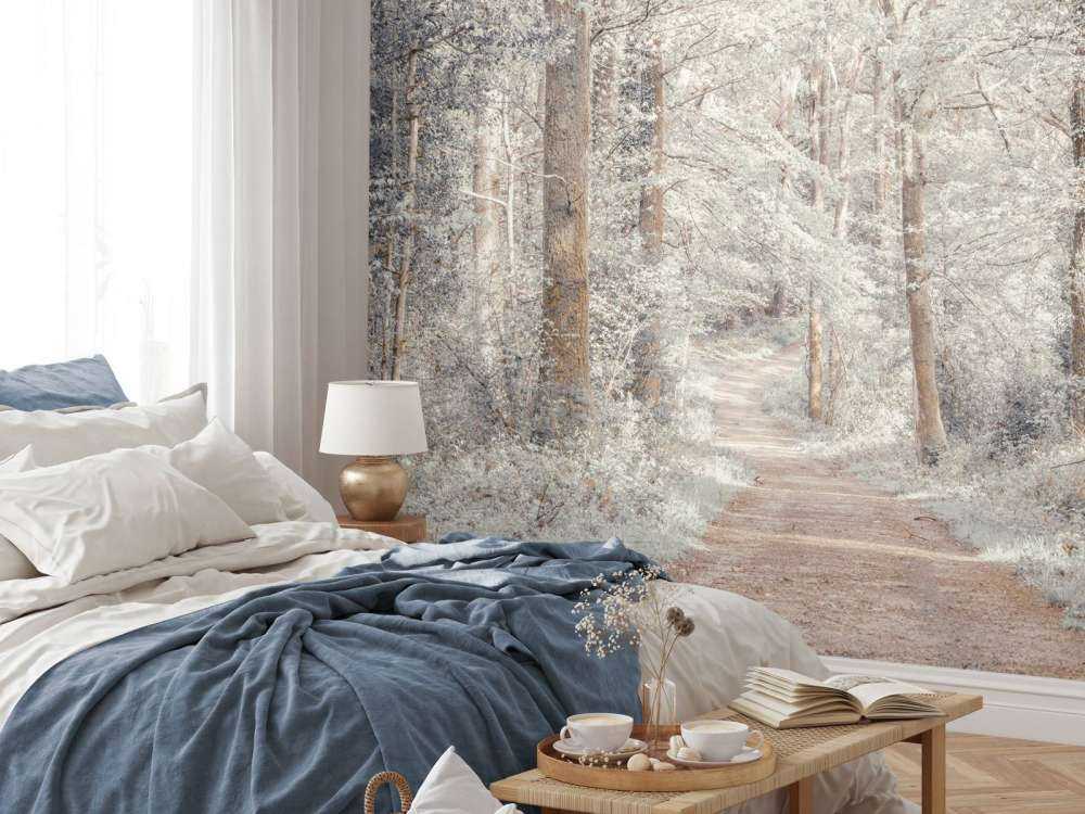 Ścieżka przez zielony las