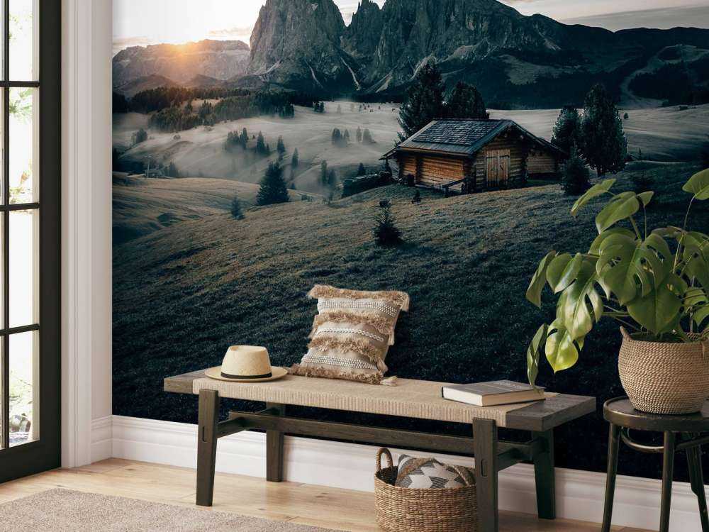 Krajobraz Południowego Tyrolu