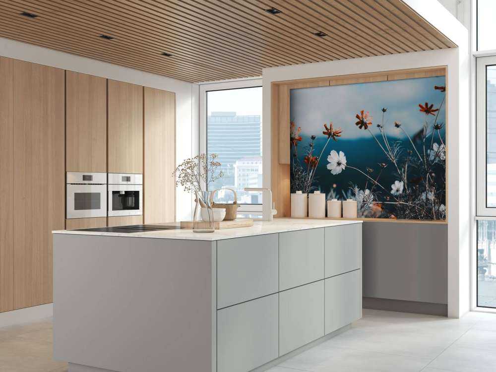 Kwiaty kosmosu w polu