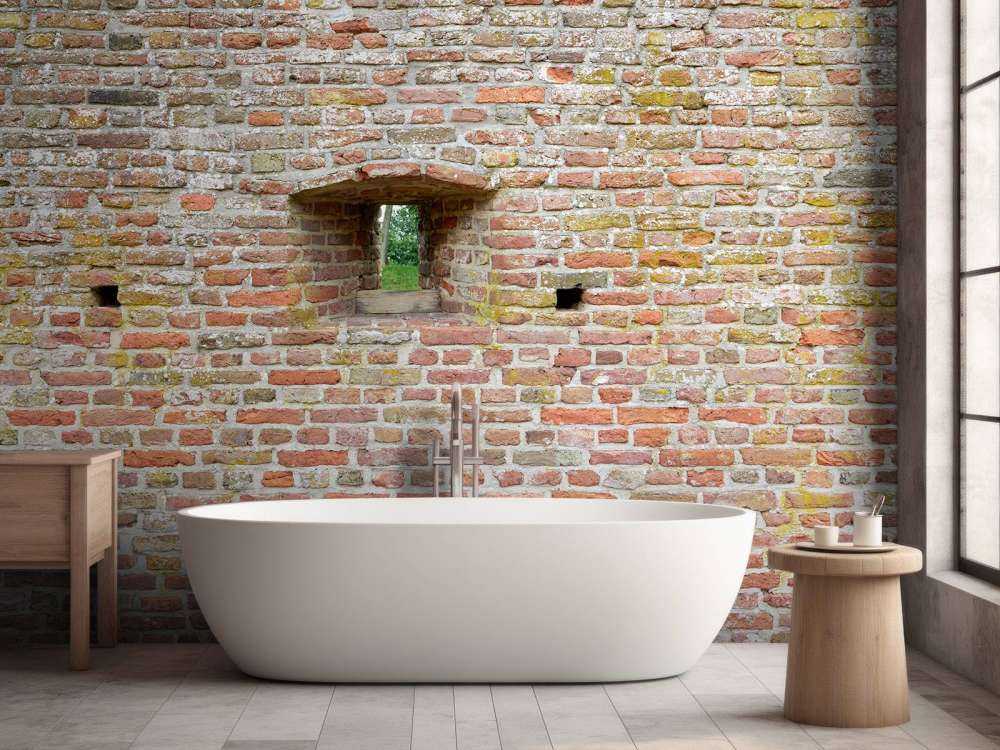 Mur miejski z widokiem na przyrodę