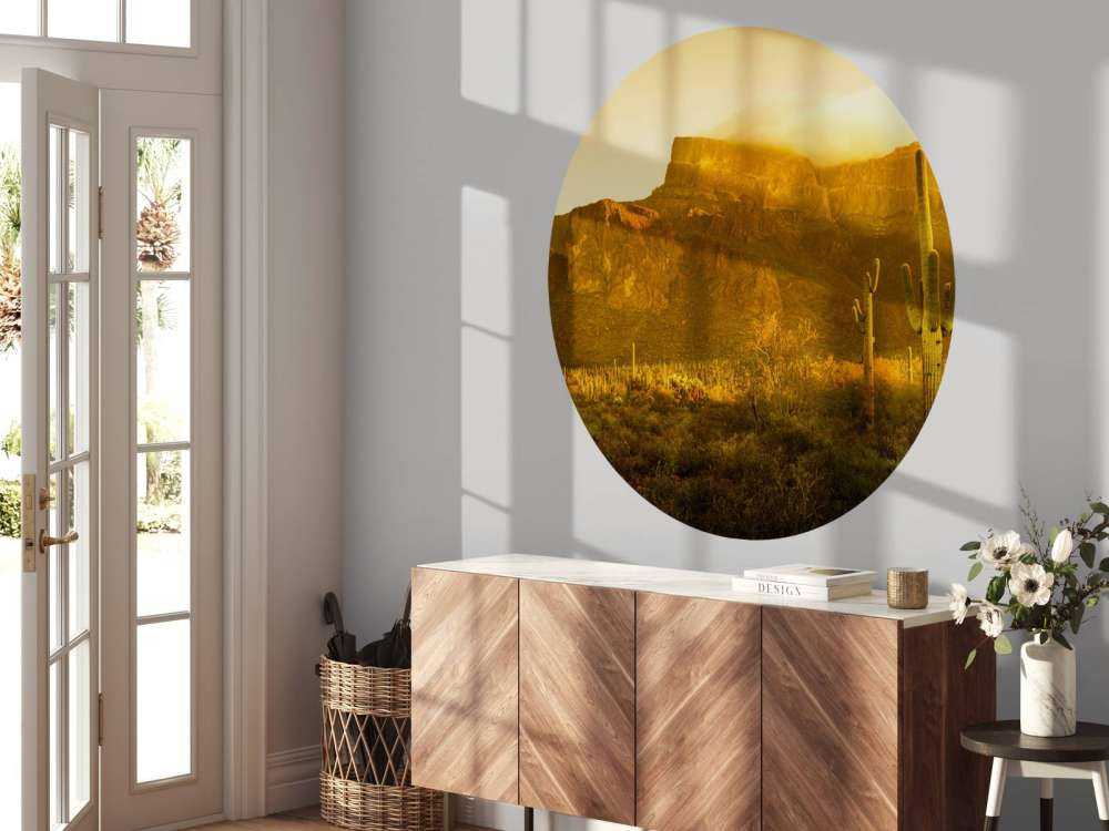 Pustynia z kaktusami