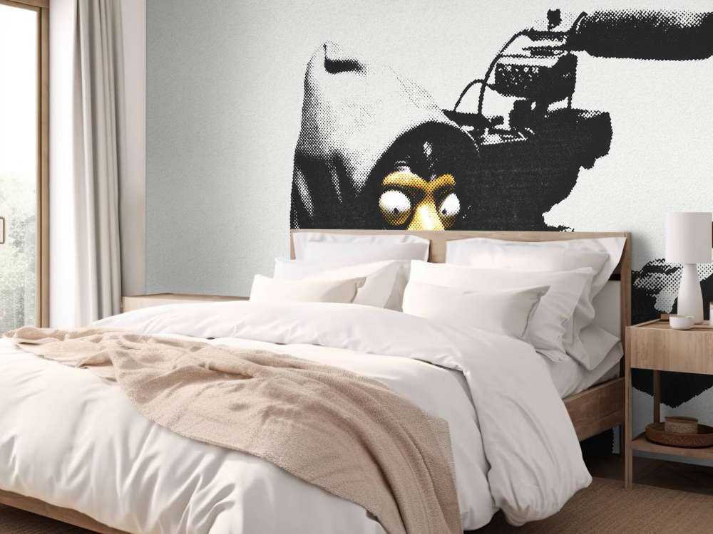 Banksy - ETTGS monkey, concrete