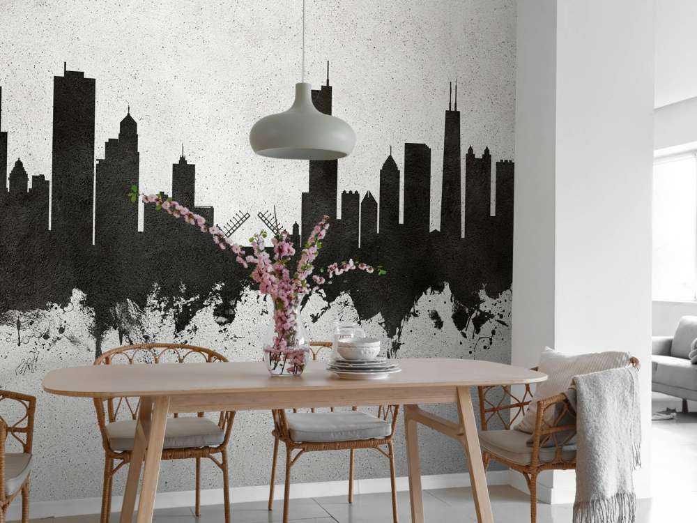 Akwarela panorama, Chicago