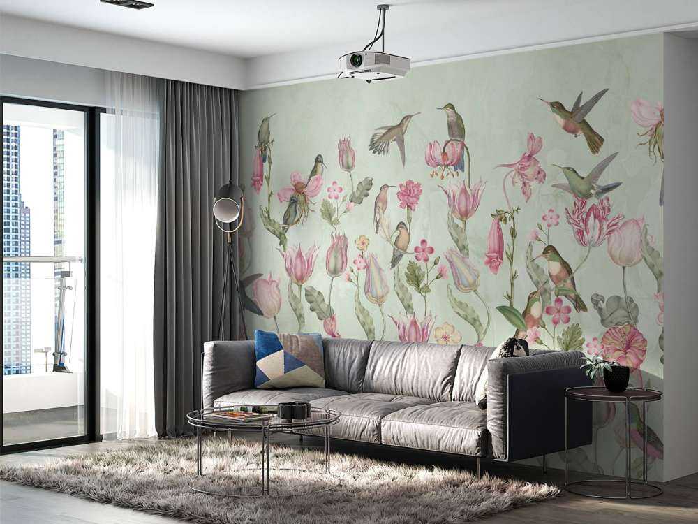 Wiosenna Symfonia Kolibrów - Miętowa Zielona Harmonia