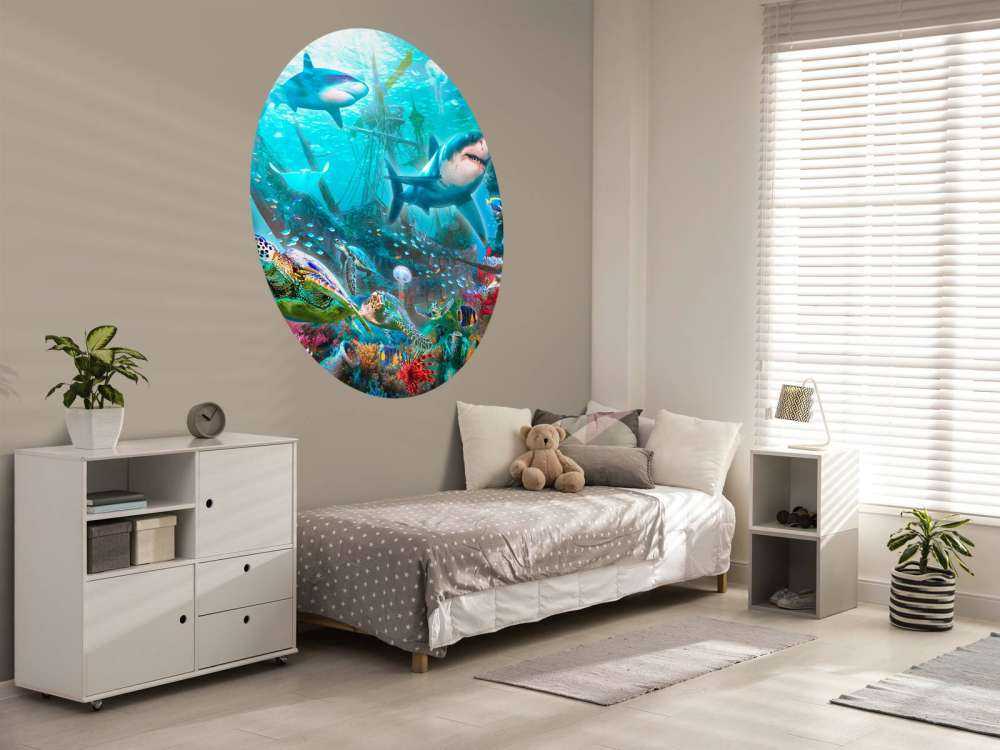 Sharks And Pirate Wreck