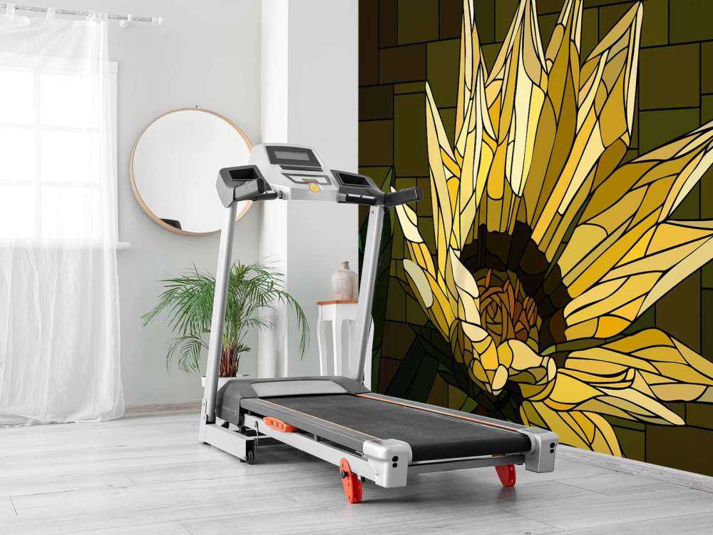 Kwitnąca gazania żółta