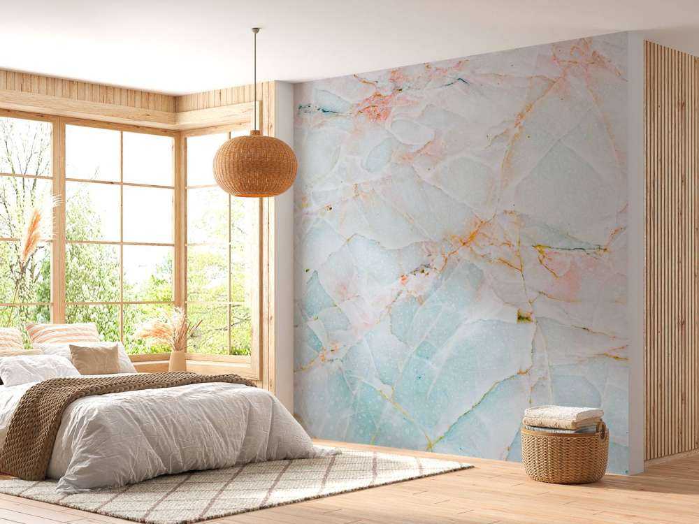 Naturalny niebieski marmur