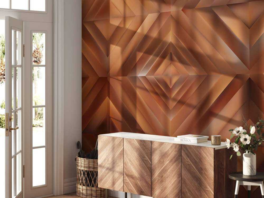 Abstrakcyjne miedziane tło