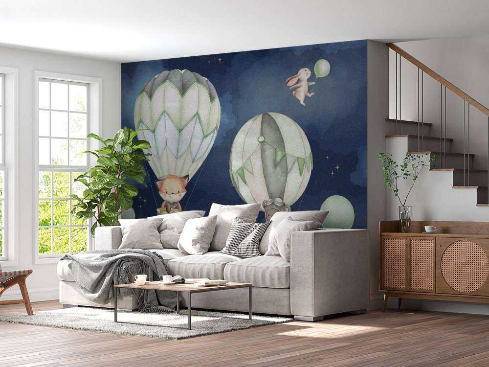 Latające zwierzęta - zielone