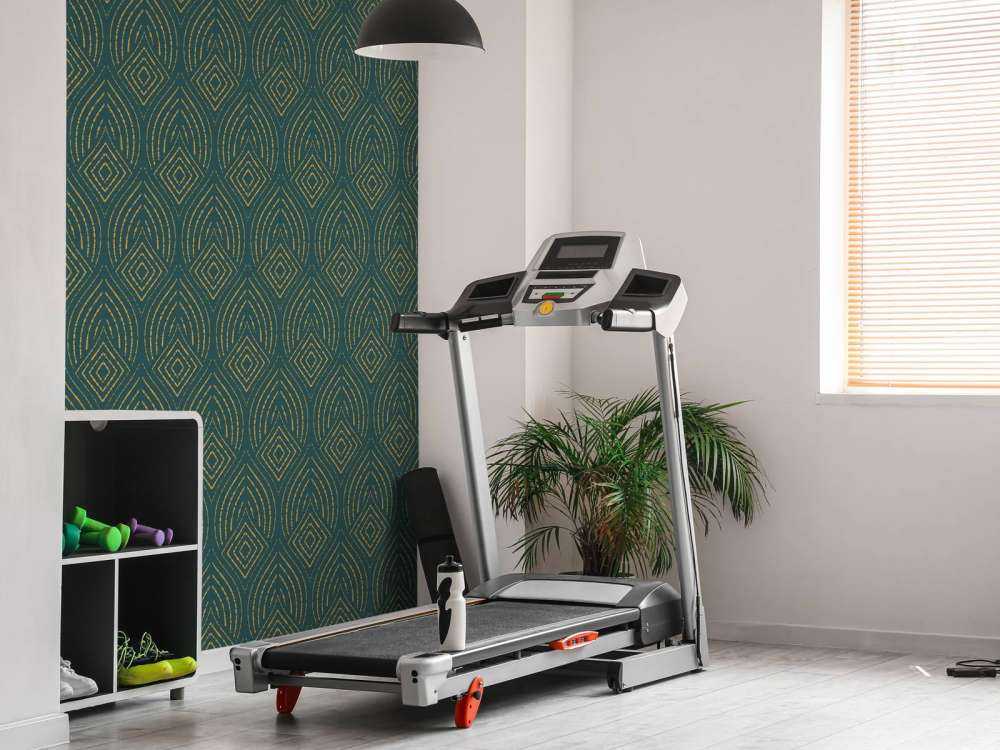 Abstrakcyjny wzór pawia