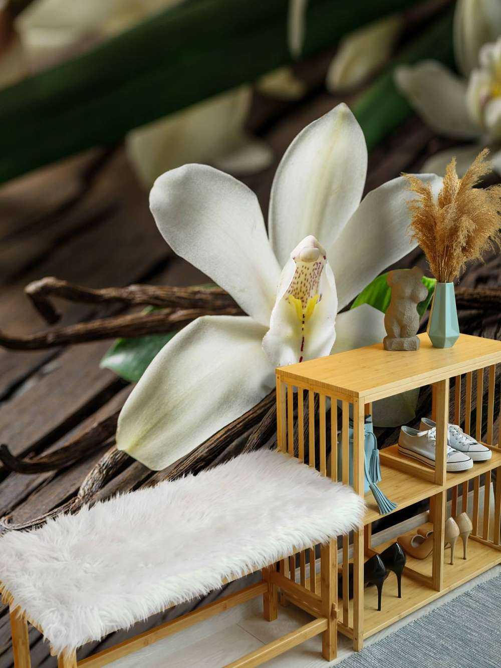 Laski kwiatów i wanilii