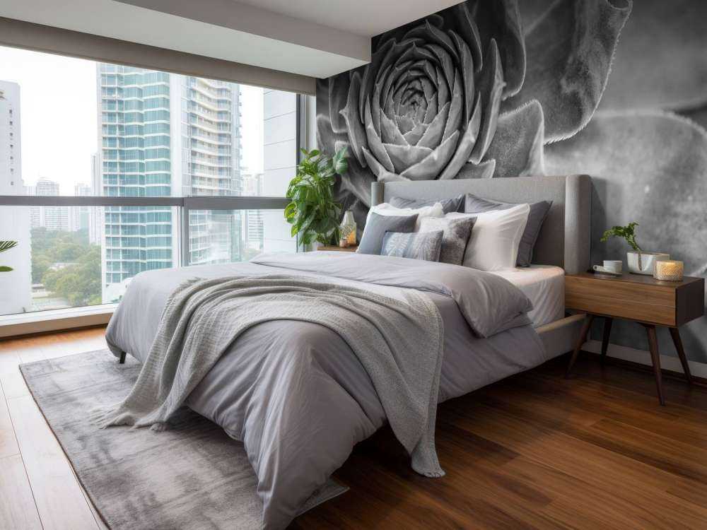 Sukulent w zbliżeniu