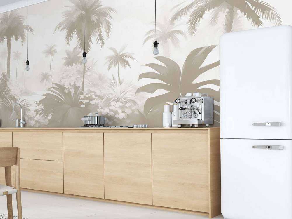 Oddech tropików Beżowy