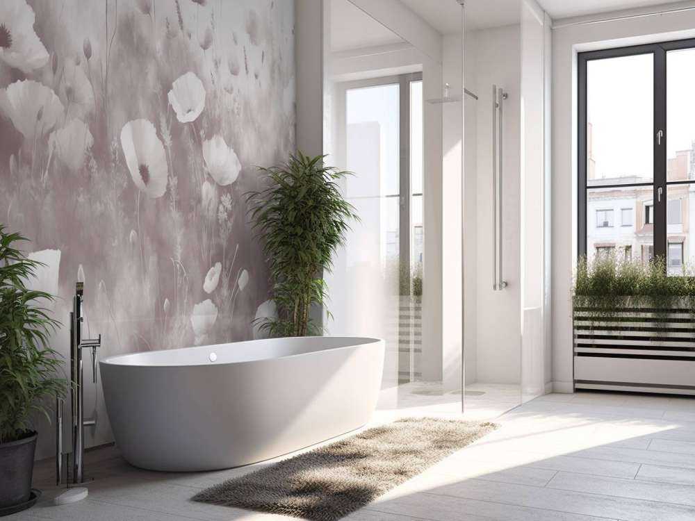 Taniec dzikich kwiatów - różowy