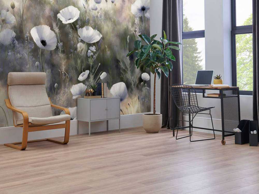 Taniec dzikich kwiatów - niebieski