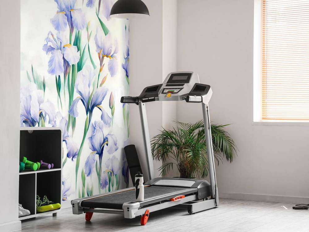 Irysy tańczą w bezszwowym pastelowym kolorze