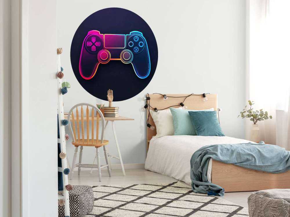 Neonowy kontroler do gier