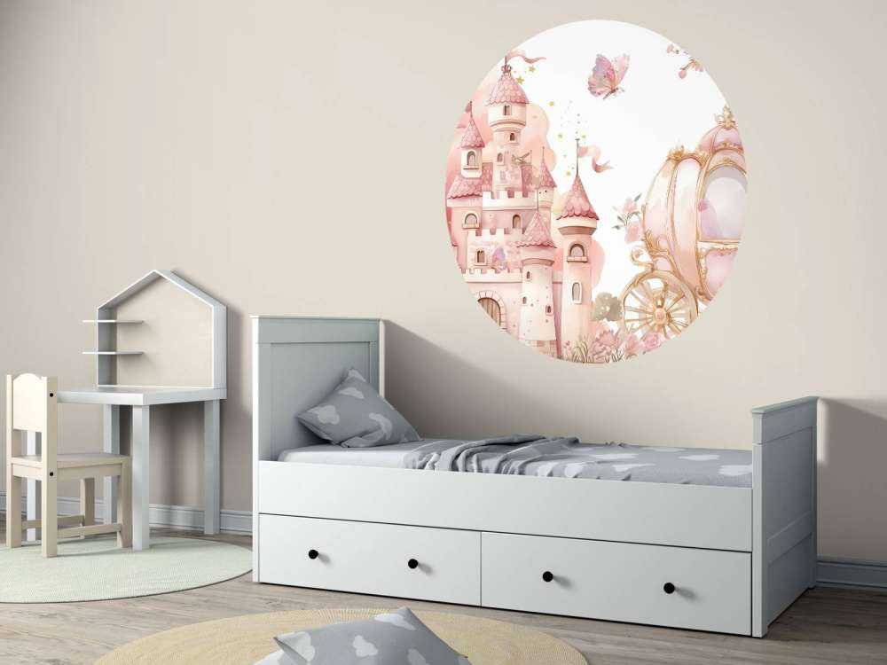 Zamek bajkowy i różana kareta