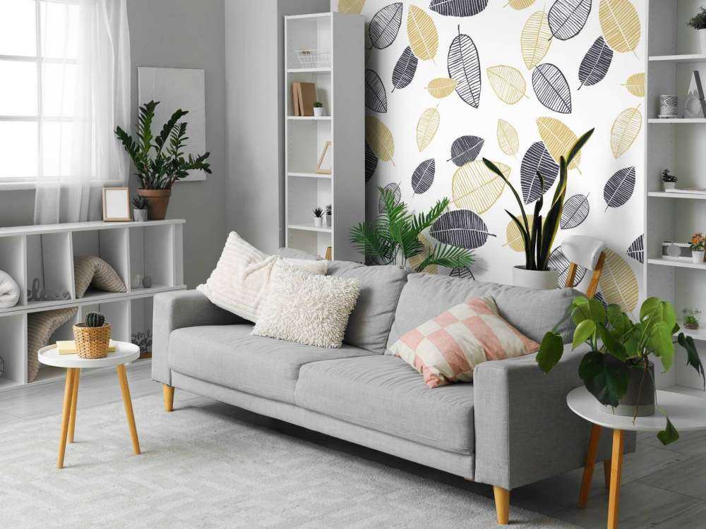 Złote czarne liście