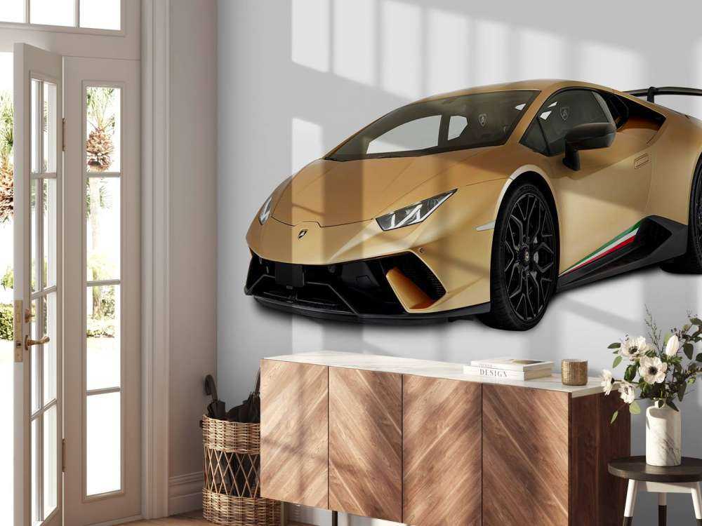 Lamborghini Huracán - Prawy przód, biały