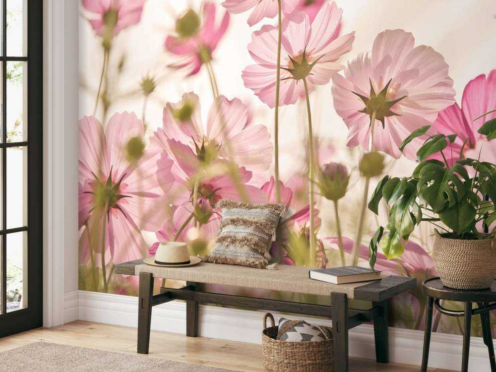 Piękny ogródek kwiatowy