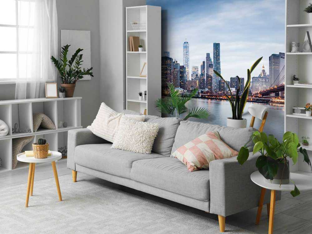 Zachód słońca w Nowym Jorku