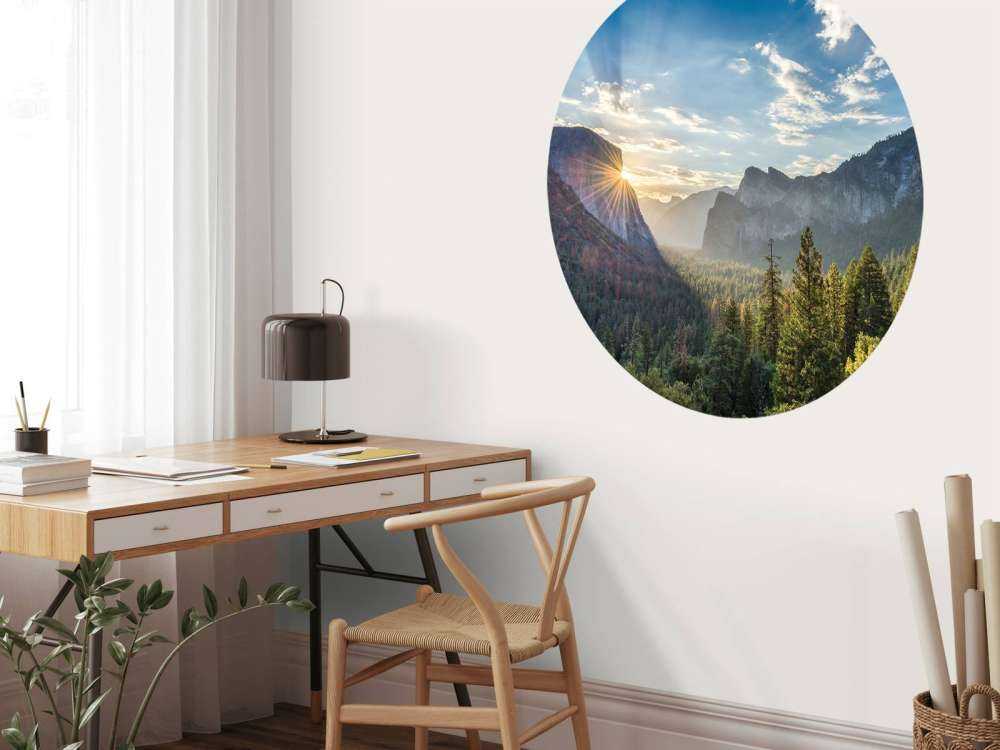 Zachód słońca w Parku Narodowym