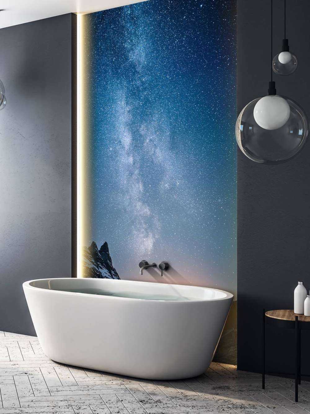 Gwieździste niebo na Alasce