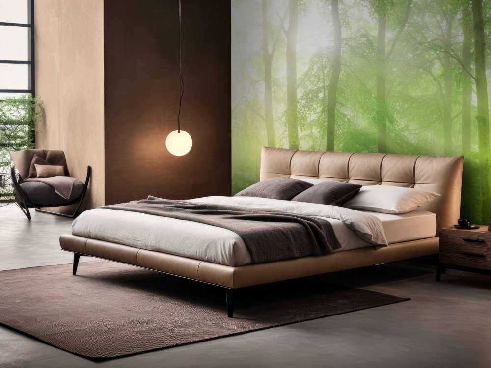 Zielona panorama leśna