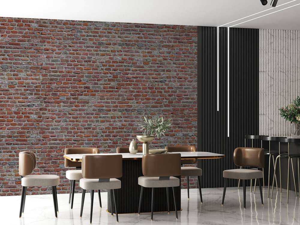 Odrestaurowana ściana