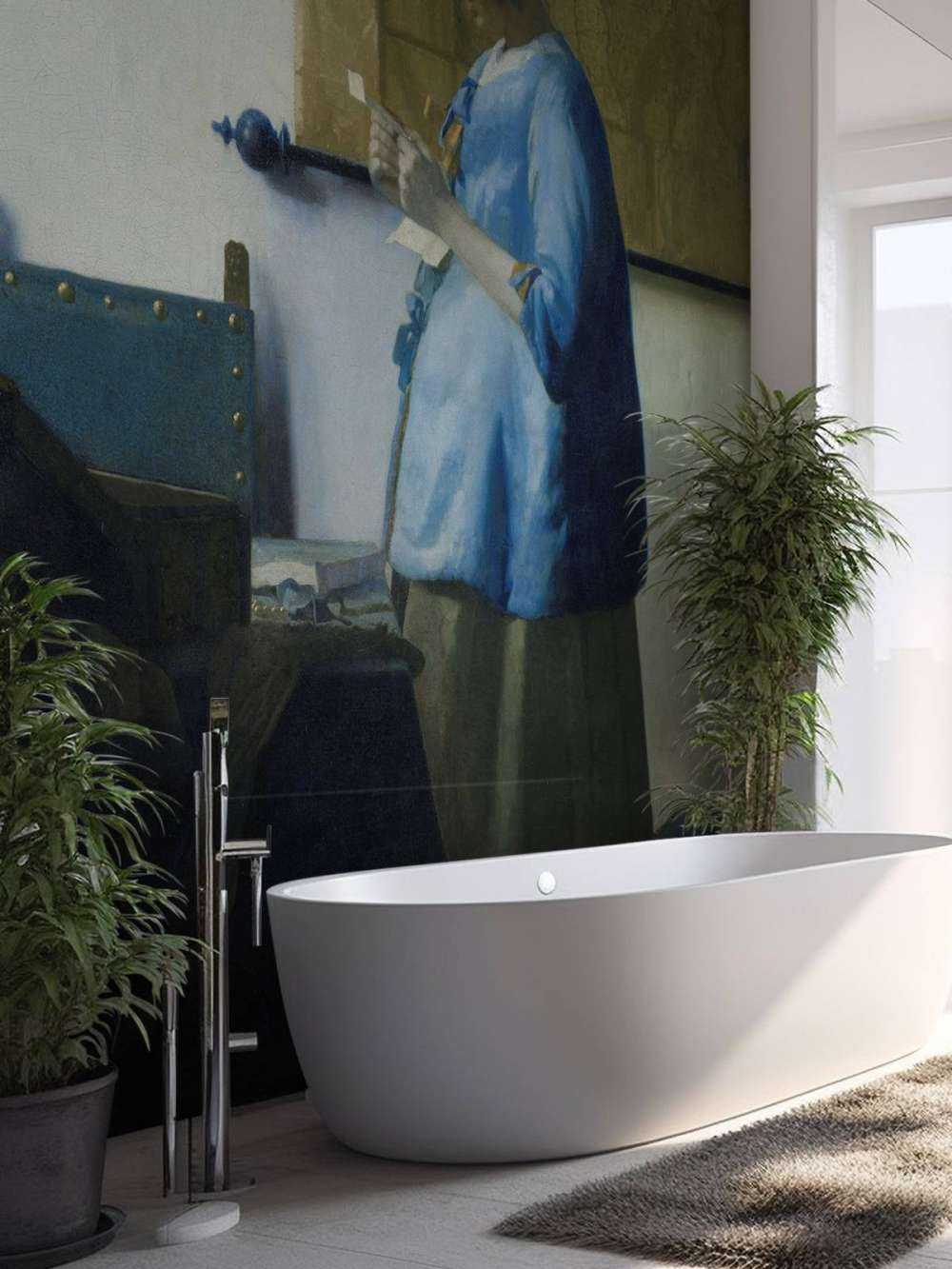 Kobieta czytająca list